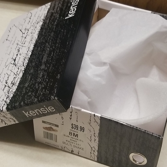 ✪𝐇𝐏✪ 𝗞𝗲𝗻𝘀𝗶𝗲 Snakeskin Sandals - Picture 6 of 10